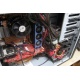 Компьютер Intel Core 2 Quad Q9400 в корпусе Ascot: корзина для дисков в Котельниках, вентилятор для памяти в Котельниках, видеокарта 512 Mb DDR4 ATI Radeon  (Котельники)