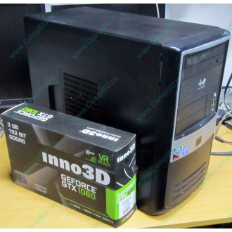 Игровой компьютер Intel Core i5 3470 (4x3.2GHz) /8Gb DDR3 /1Tb /3Gb DDR5 GeForce GTX1060 /ATX 500W (Котельники)