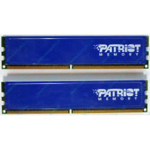 Память 1Gb (2x512Mb) DDR2 Patriot PSD251253381H pc4200 533MHz (Котельники)