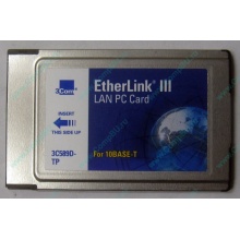 Сетевая карта 3COM Etherlink III 3C589D-TP (PCMCIA) без LAN кабеля (без хвоста) - Котельники