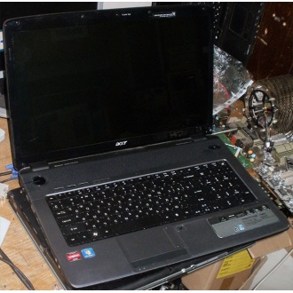 Ноутбук Acer Aspire 7540G-504G50Mi (AMD Turion II X2 M500 (2x2.2Ghz) /no RAM! /no HDD! /17.3" TFT 1600x900) - Котельники